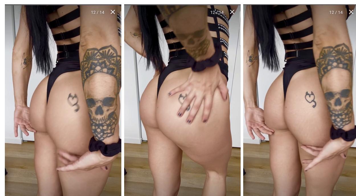 Cora Jade Jiggle Her Phat Curvy Booty Free OF Video