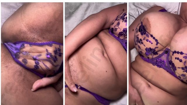 Feelinfree Aka Terrifacey Masturbating Her Black Hairy Cunt Onlyfans Leak