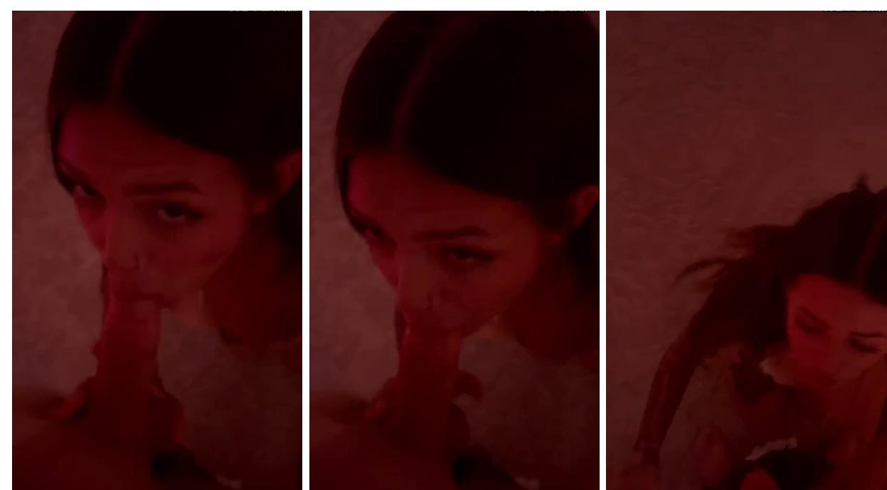 Kait Violet Red Lights Quick Blowjob Video Free