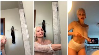 Lindsey Pelas White Outfits Livestream Video Free
