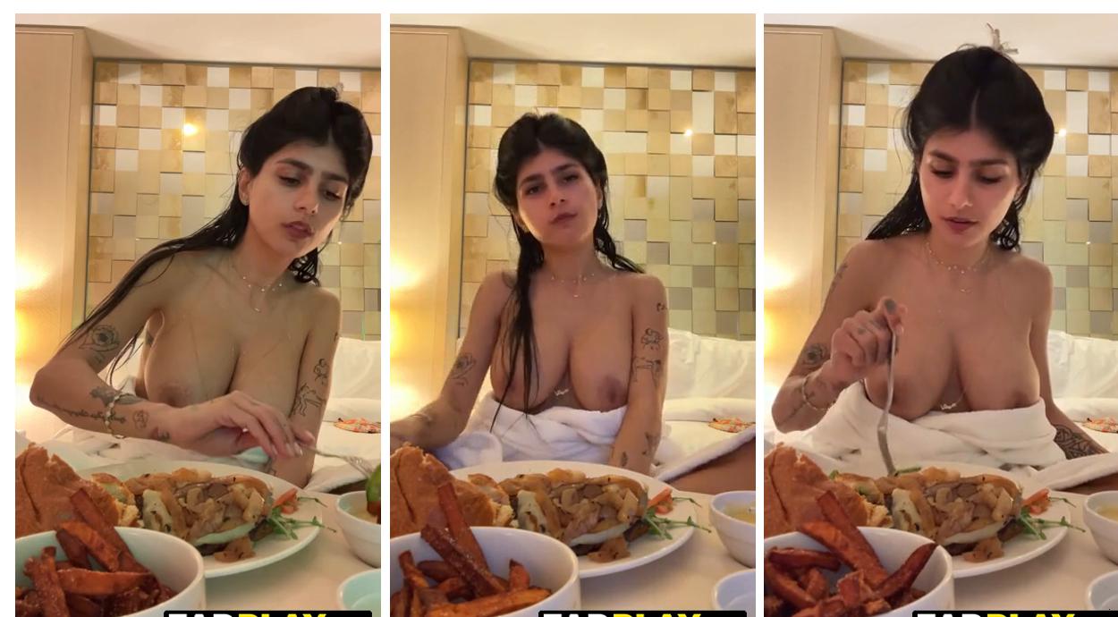 Mia Khalifa Dinner Time Video Free