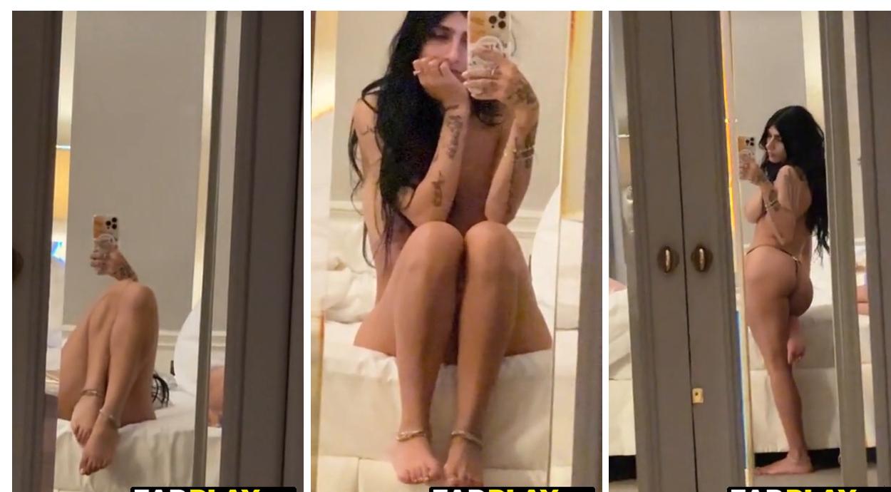 Mia Khalifa Mirror Selfie Video Free