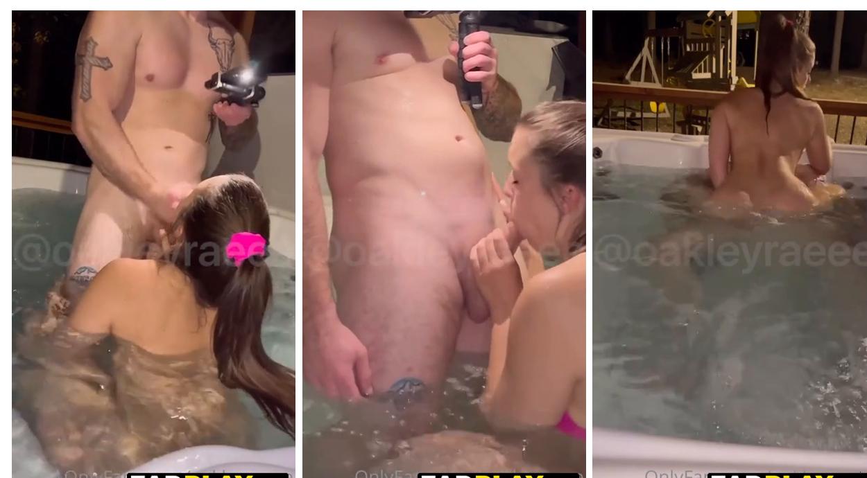 Oakley Rae Jacuzzi Fuck With Cum In Mouth Video Free