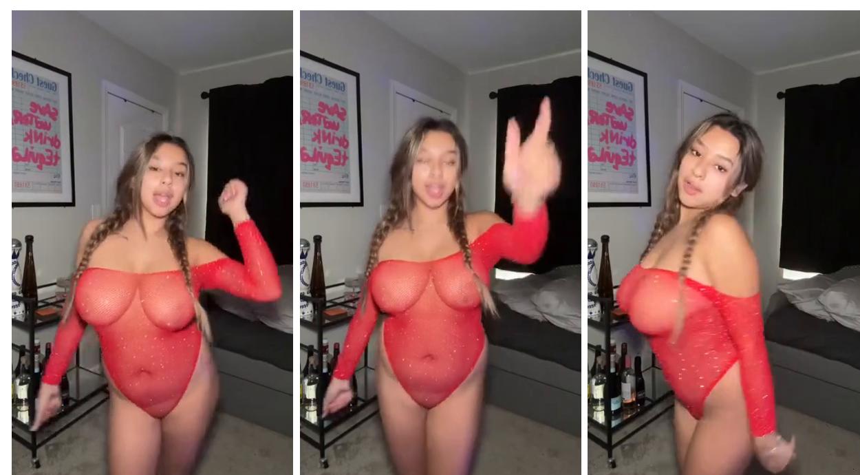 Sariixo Dancing And Shaking Boobs