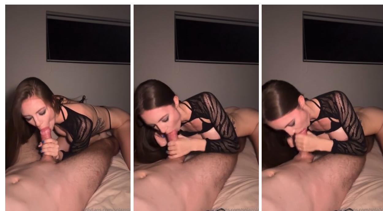 Solazola Sexy Gives Titsjob And Blowjob Video Free
