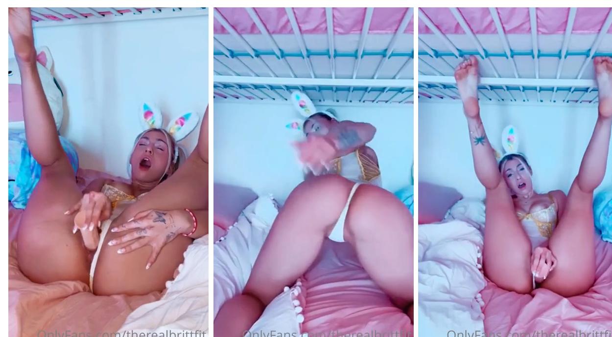 Therealbrittfit Nude Dildo Squirting Ppv Video Free