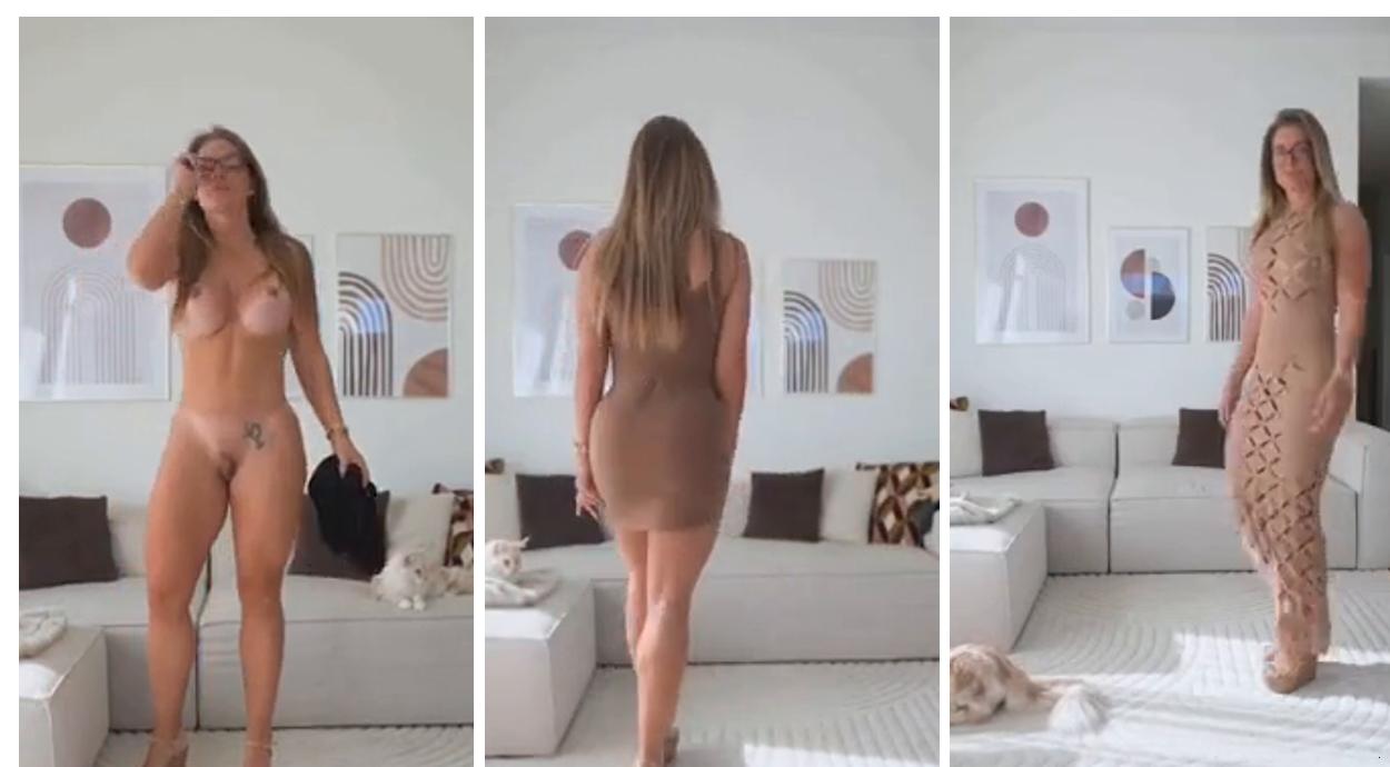 Missmiafit Nude Dress Try On Ppv Free Video